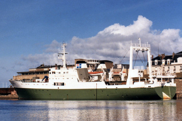 Saint-Malo (1990) - Entre 2 campagnes (photo Coll. Wim den Dulk)